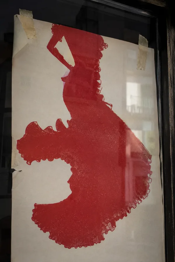 Cartel de Flamenco cada noche: pase doble