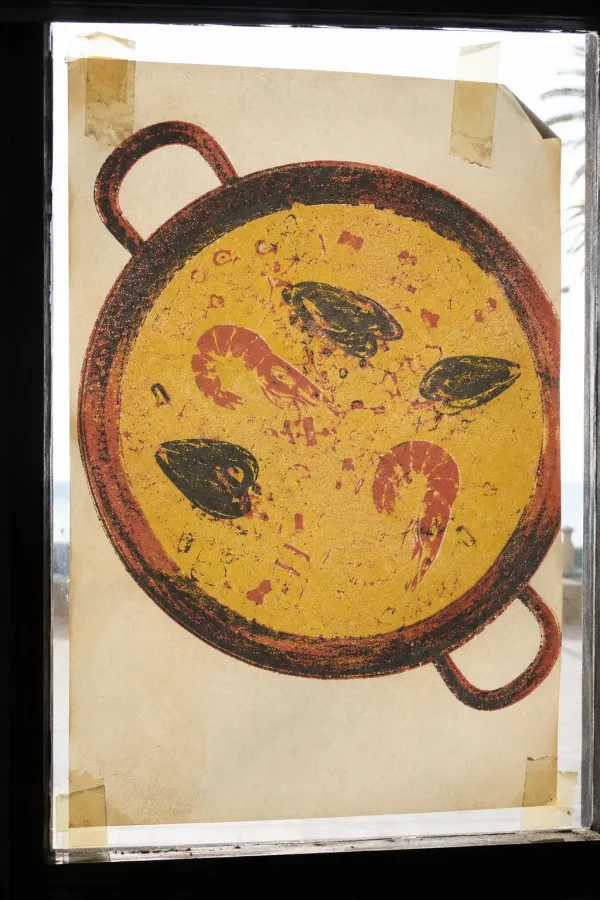 Cartel de Taller de paella valenciana