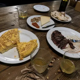 Sidrería-Menü