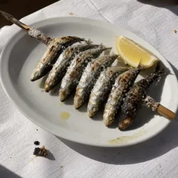 Sardinenspieß