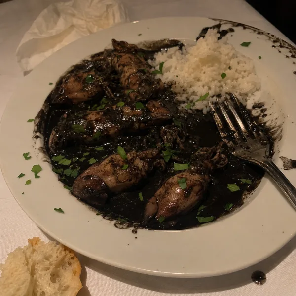 Squid in its ink