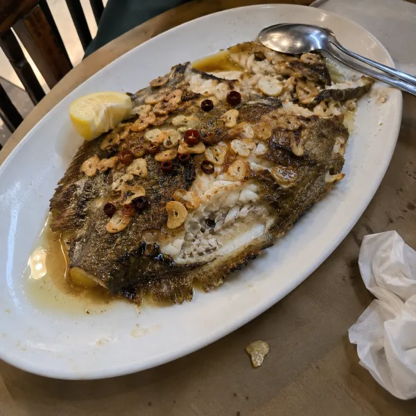 Steinbutt à la espalda
