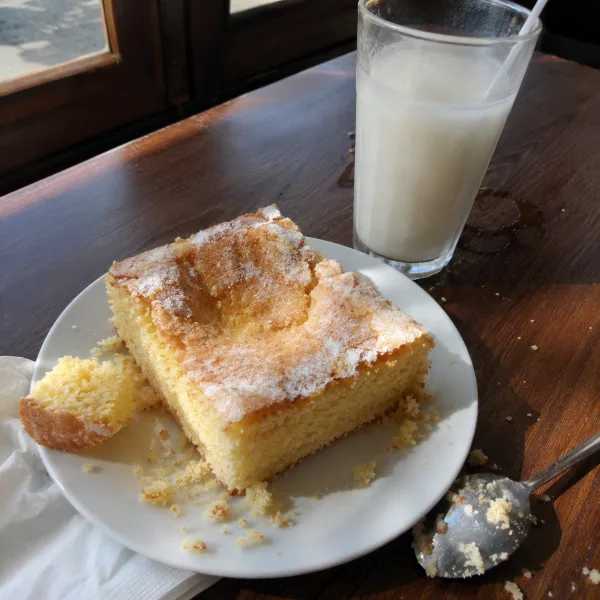 Coca de llanda amb orxata